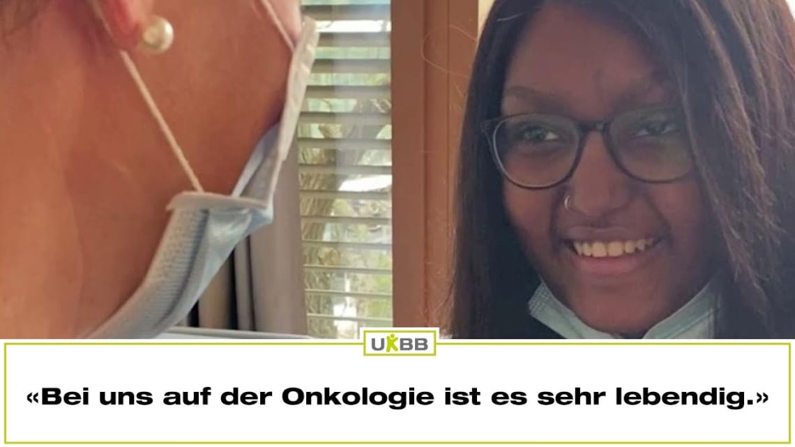 Pflegeexpertin Diana Vogt von der Onkologie erzählt, warum ihr Kinderpflege Freude macht